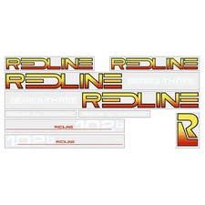 1984 Redline 102b Series-Three (WHITE) decal ...