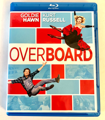 Overboard Blu-Ray 1987 Comedy Romance Goldie Hawn Kurt Russell