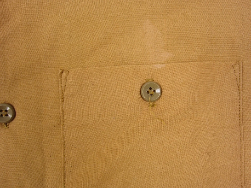 True Vintage Big Mac Shirt Adult Large 42 Gold JC Penney Mens Disco Leisure - Image 4 of 4