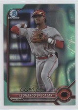 2022 Bowman Draft Chrome Aqua Lava Refractor /199 Leonardo Balcazar #BDC-91 0j5z