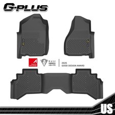 Tpe Floor Mats Fit For 2002-2008 Dodge Ram 1500 03-09 Ram 2500 3500 Quad Cab