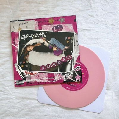 Lindsay Lohan - Rumors 7  Pink Vinyl SINGLES DAY 2024