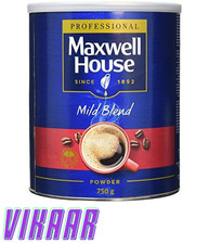Maxwell House Mild Blend Instant Coffee Powder Tin 750 gm