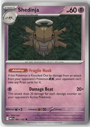 Shedinja 061/132 Mega Evolution