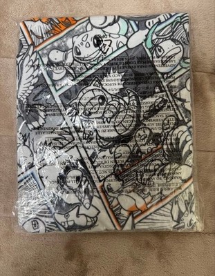 EUIC London Pokemon Center Limited T-shirt Comic Pattern XL Size
