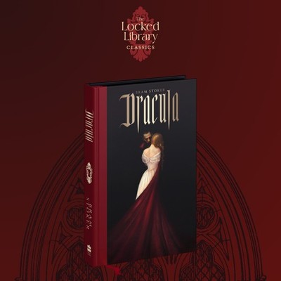 Dracula Bram Stoker Locked Library Exclusive Hardcover