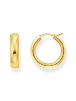 Thomas Sabo CR746-413-39 Bold - Vergoldete Creolen 19,5 Mm Damen