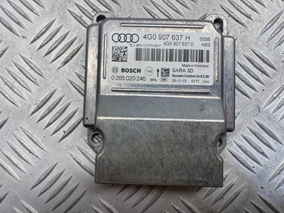 AUDI A6 SRS TASCHE STEUERGERÄT ORIGINAL 4G0907637H Bj 2014