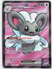 Cinccino ex 105/086 Ultra Rare Chaos Rising Pokemon Holo Near Mint