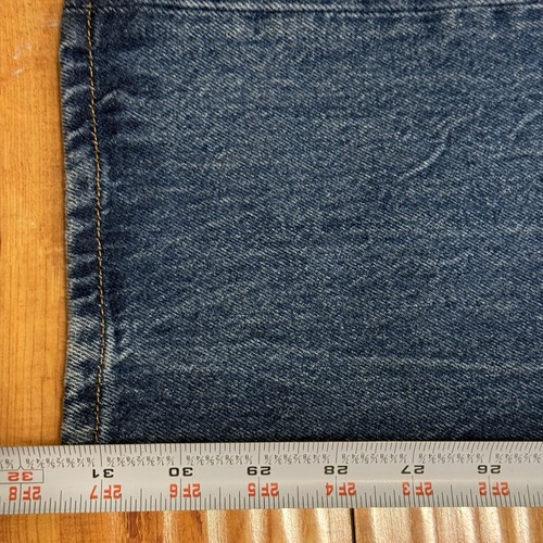 Levi's Made & Crafted 501 Original Blue Jeans Straight Leg High Waist Size 29x32 - Picture 17 of 18