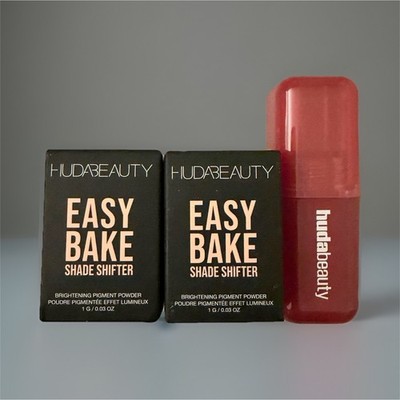 HUDA BEAUTY Easy Bake Shade Shifter & Blush Filter Bundle 