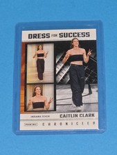 💎 2025 Caitlin Clark Panini Chronicled Dress For Success #68 💎