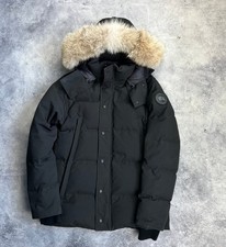 Canada Goose Wyndham Black Badge Schwarz M Daunenjacke