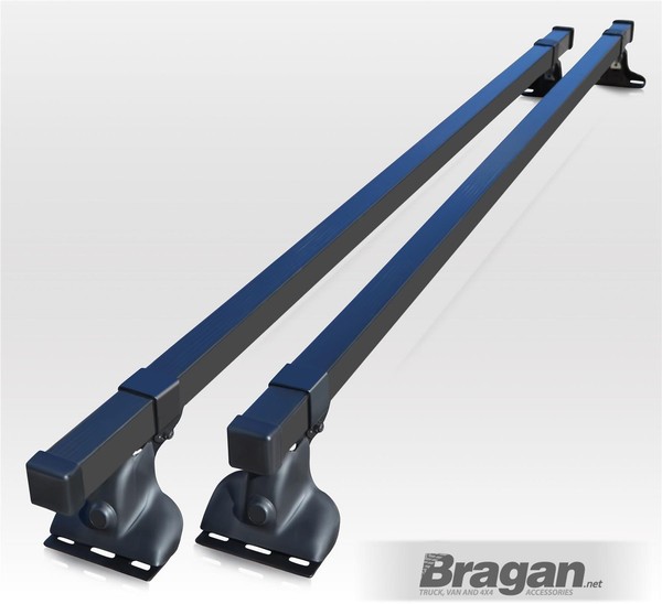 Bragan™ DachträGer Querstangen FüR Ford Transit Tourneo Custom 2013-2018 Schwarz-image