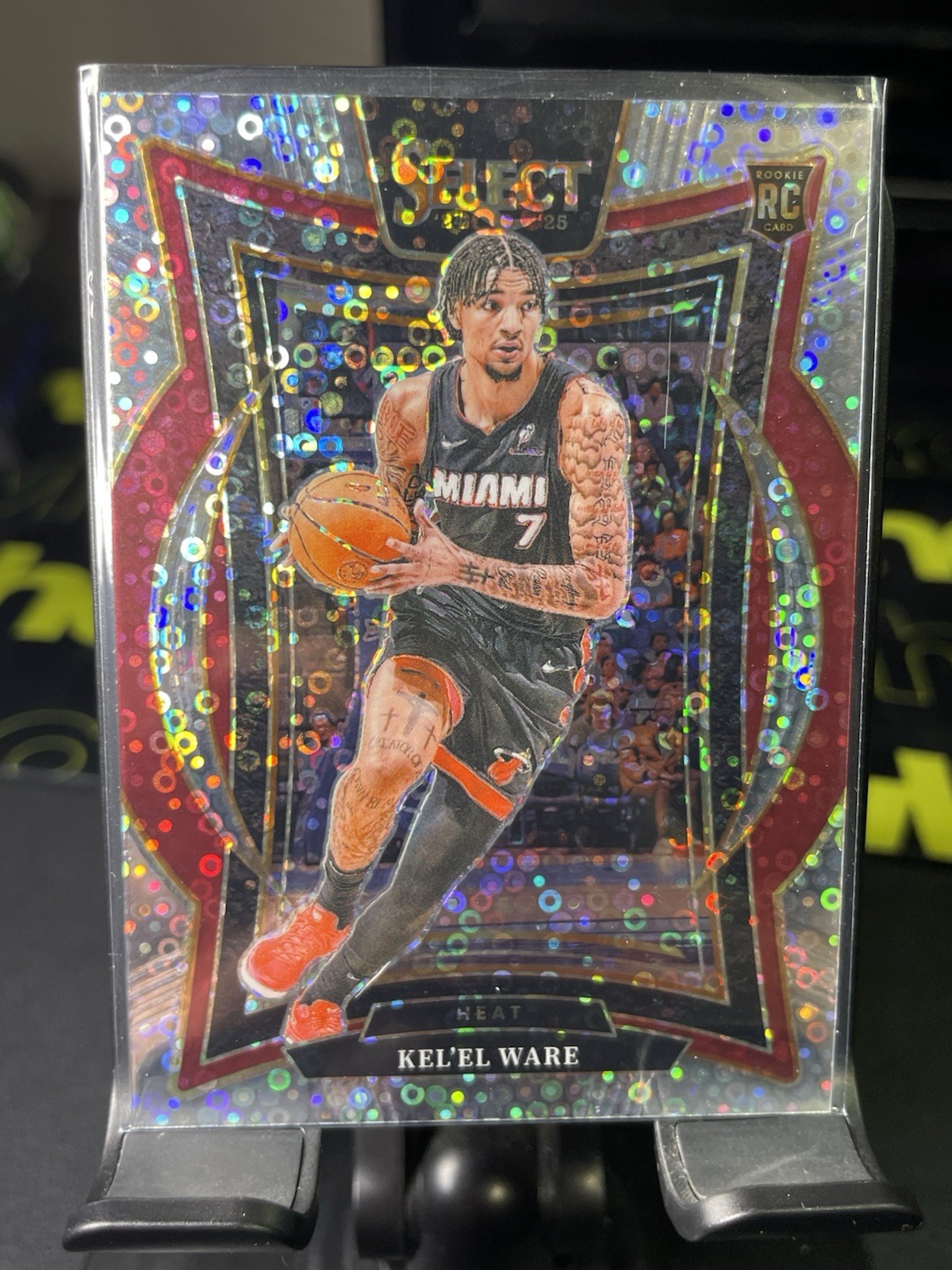 2024-25 Panini Select - Concourse Kel'el Ware #66 Disco Prizm (RC)