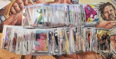 2022 Upper Deck Marvel Platinum Annual Allegiance Card Lot  (170+) Free Shipping