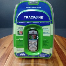 Motorola C139 Black Tracfone Wireless Cell Phone Burner New Old Stock