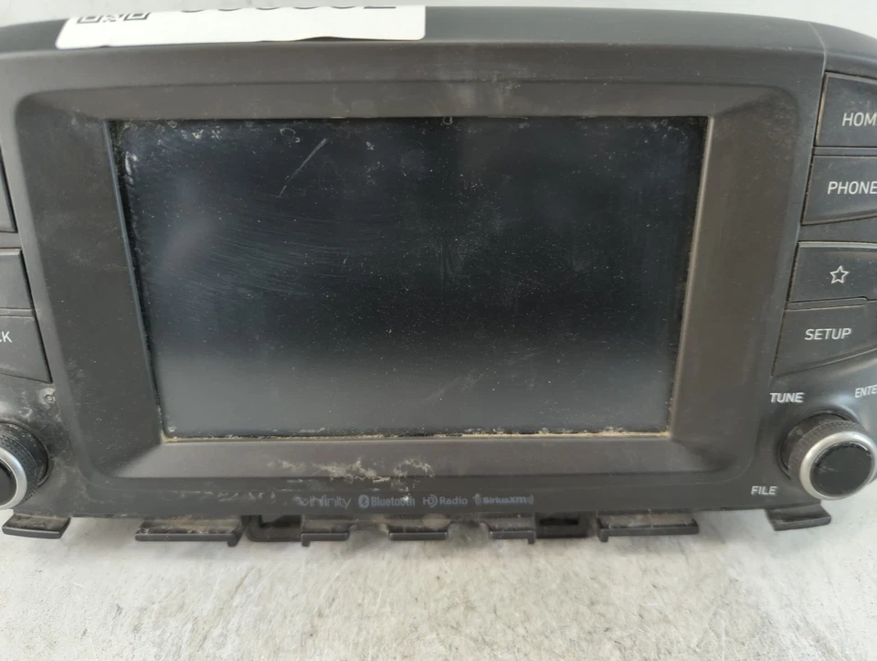 2019–2021 Hyundai Kona AM FM проигрыватель компакт-дисков радиоприемник PHPDA - Изображение 4 из 4