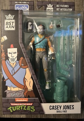 TMNT BST AXN Casey Jones Skull Face Figure Loyal Subjects New Sealed