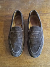 Trickers Suede Loafer UK9.5 Brown Leather Sole