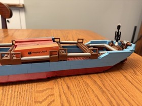 LEGO Sculptures: Maersk Line Sealand Container Ship- As Found
