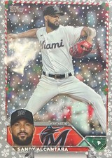 2023 Topps Chrome LogoFractor Edition #74 Sandy Alcantara