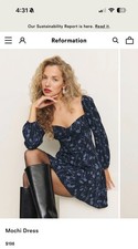 Reformation Mochi Dress Size 12
