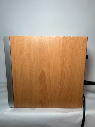 Altavoces de escritorio Logitech Z3 (S-0085A) de grano de madera con control remoto y subwoofer con cable - Imagen 9 de 11