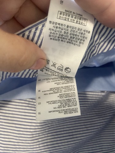 Men's Brooks Brothers 346 Seersucker 100% Cotton Long Pants-Size 36W/32L-NWT - Picture 10 of 12