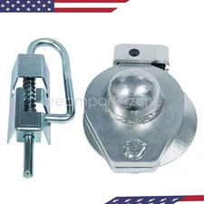 New Gooseneck Coupler Head with Handle, 30000 pound rating fits 2 & 5/16" ball