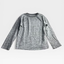 Cat  Jack Grey Heather Long Sleeve T-Shirt Boys Small 6/7 