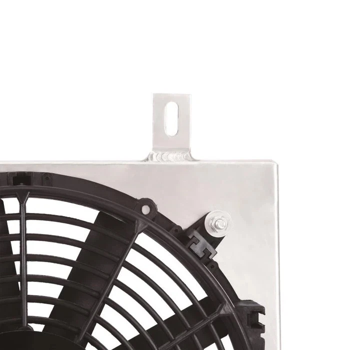 Kit de cubierta de ventilador de aluminio pulido Mishimoto Plug-N-Play para 94-01 Acura Integra Foto 3 de 4