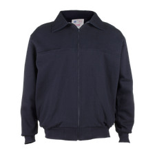 Game Sportswear Firefighters Full-Zip Jobshirt   Size: 2X-Large    Color: Navy