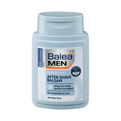 Balea MEN After Shave Balsam Sensitive mit Aloe Vera Spendet Feuchtigkeit 100ml