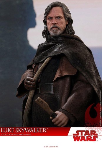 Hot Toys Movie Masterpiece 1/6 Star Wars The Last Jedi Luke Skywalker Figure New - Picture 3 of 8
