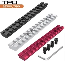 Mossberg 500/590 Series Picatinny/Weaver Rail Mount 13 Slots Scope base rail