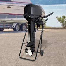 Outboard Motor Boat Engine Trolley Stand Heavy Duty Carrier Cart Dolly 50KG US