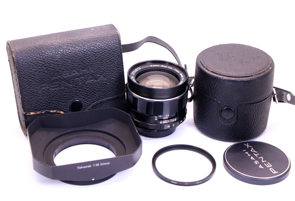 PERFECT! Super-Takumar 24mm f/3.5 M42 Lens Asahi Pentax w