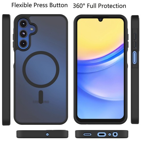 For Samsung Galaxy A15 5G Crystal Clear Case Phone Slim Cover + Screen Protector - Picture 15 of 49