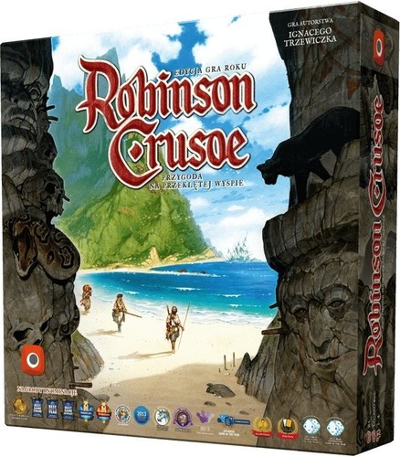 Gra Planszowa Robinson Crusoe: Przygoda na przeklętej wyspie Towarzyska Polska