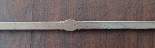 NOS Vintage Amerock White & Gold Bonaventure 29-3/4" Towel Bar-NEVER USED ! - Picture 7 of 8