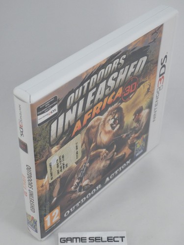 Outdoors Unleashed Africa 3D Nintendo 3DS 2DS PAL EUR ORIGINAL - Picture 3 of 6