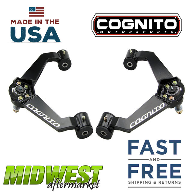Cognito SM Series Upper Control Arm Kit With Ball Joints For 2011-2019 GM 2500HD/3500HD Trucks