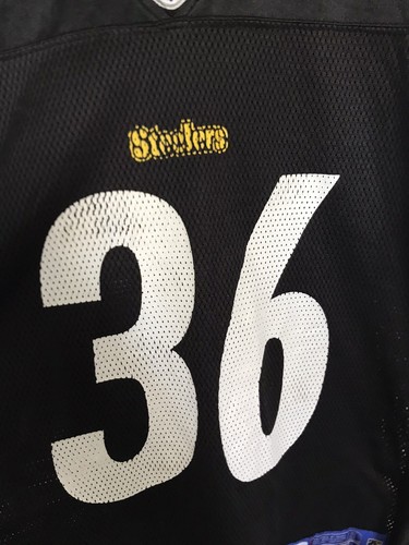 RARE Reebok NFL Super Bowl XL HOF BETTIS Pittsburgh Steelers MEDIUM Jersey 2006. - Picture 2 of 12