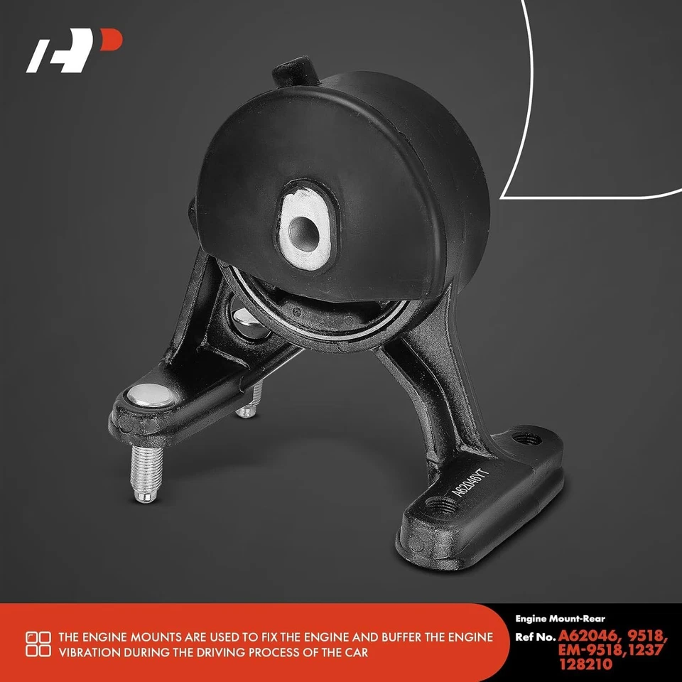 4x Montaje de motor y transmisión para Toyota RAV4 2009 2010 2011 2012 L4 2,5 L Foto 3 de 4