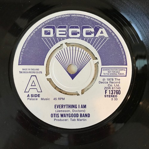 OTIS WAYGOOD BAND - 45 - EVERYTHING I AM / THEN YOU CAN TELL ME GOODBY PROMO - Picture 2 of 7