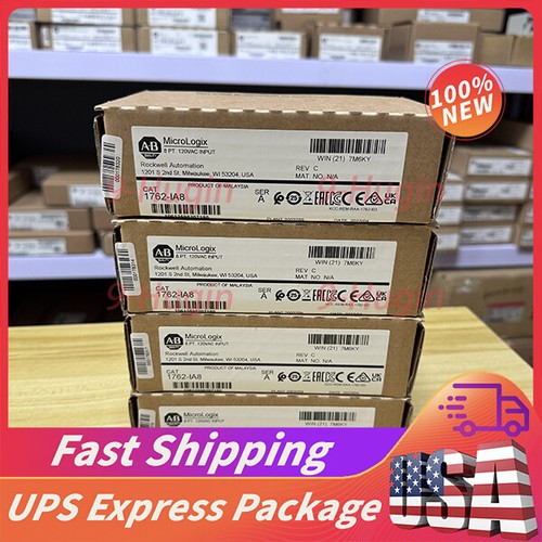 NEW Allen-Bradley 1762-IA8 MicroLogix 8 Point 120 VAC Input Module Fast Ship - Picture 2 of 5
