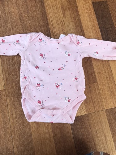 Baby Gap Girls Pink Playsuits x2 - Newborn - Picture 4 of 4