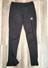 Adidas Climacool APU008 BK0350 black on black training pants women XS 4-6