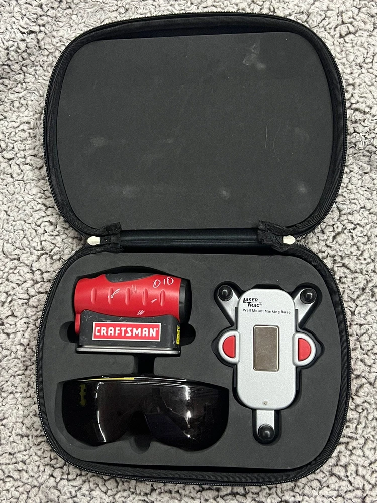 Laser Trac Level by Craftsman Line Laser Level Laser Measuring Tools Tested=Good